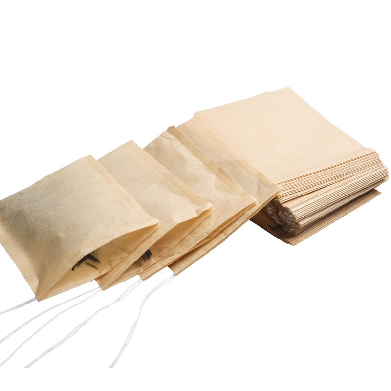 Eketirry 100pcs Disposable Tea Bags for Loose Tea, Small Empty