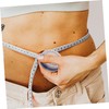 jojofuny Aluminum Tape Measure 2m Retractable Body Measurement Cloth Measuring