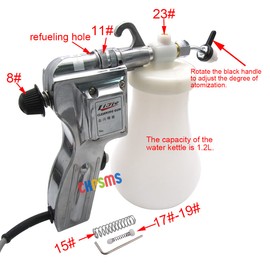 CKPSMS Brand -Textile Spot Cleaning Gun for Screen Printers/Cleaning Crystals and Rocks 110 Volt #KP-170A 110V 1SET