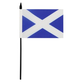 AZ FLAG - Table Flag Scotland - 15 x 10 cm - Scottish Table Flag 10 x 15 cm - Flags