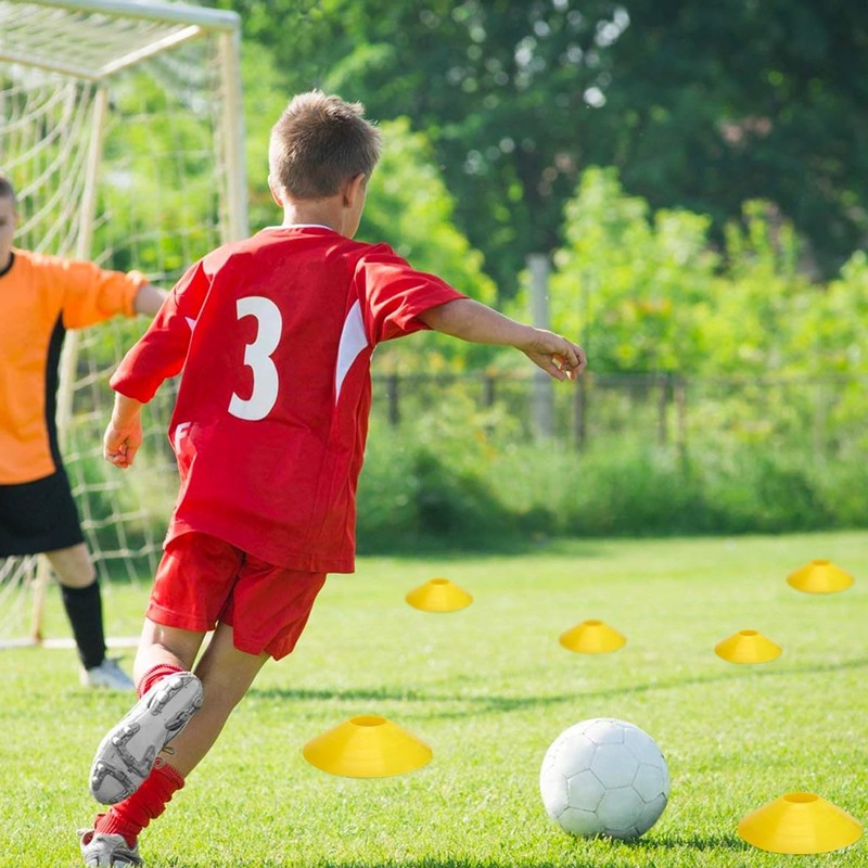 Easy Funny Football Sports Training Disc Boundry Marking Cones One