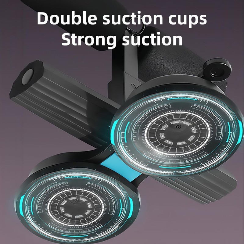 AIMALL Sit-Up Assistant with Double Suction Cups 10.5in Ab Trainer
