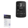 BoxWave Screen Protector Compatible with SanDisk Clip Jam - ClearTouch