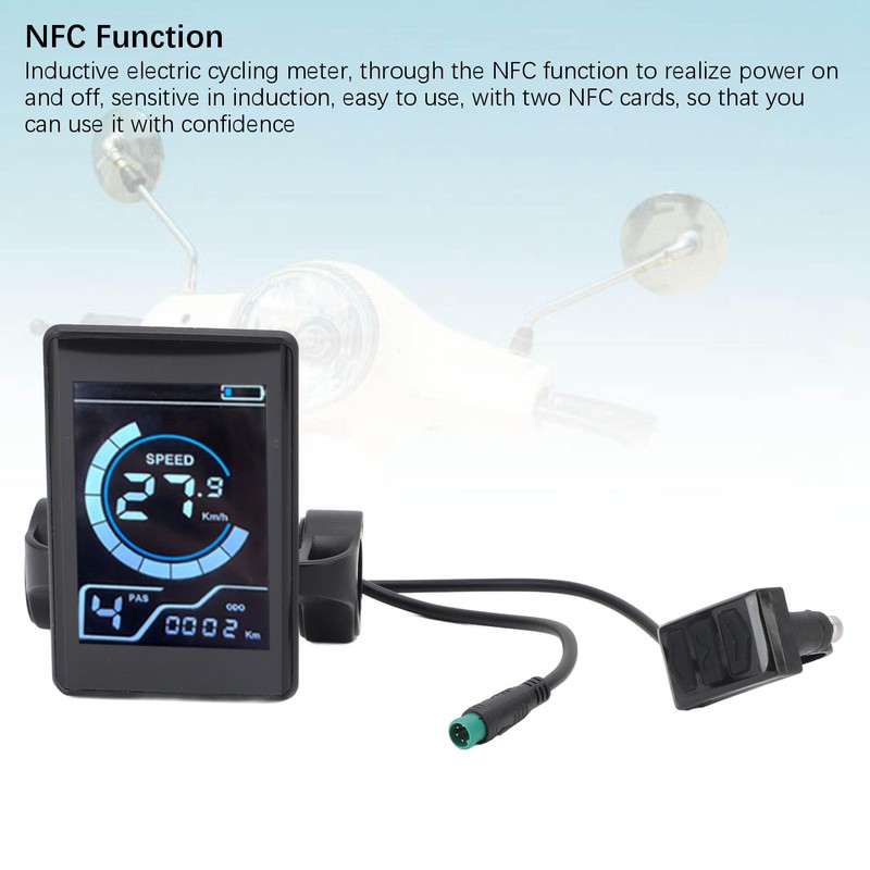 Pyhodi Cycling Computers, Waterproofing Colorful Cycling Computer Display Meter with