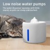 Modern Small Plastic Automatic Pet Water Dispenser with 2L Capacity