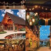 SUFEIMAS Outdoor String Lights LED 150FT with 45 Sockets 48pcs