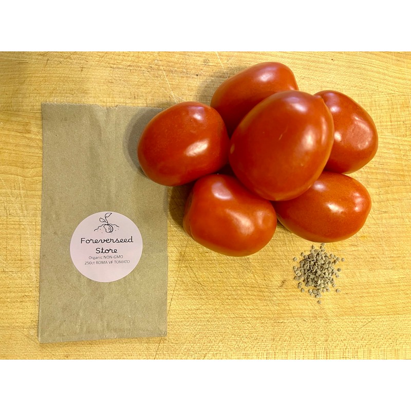Roma VF Tomato Seeds Organic Heirloom Non GMO 250 Seeds