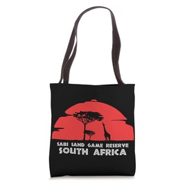 Sabi Sand Game Reserve, South Africa Africa Safari Girrafe Tote Bag