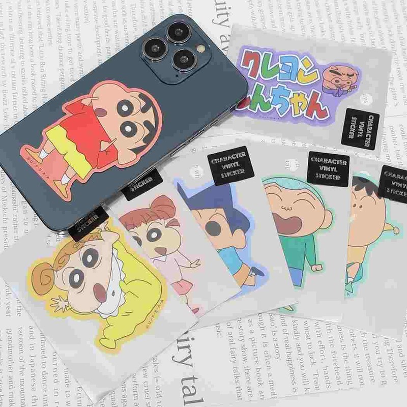 Crayon Shin-chan [Sticker, Die Cut Vinyl] Big Sticker / Buri