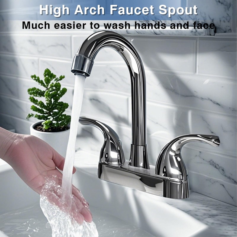 JAMESVAN RV Bathroom Faucets, RV Kitchen Sink Faucet Replacement with