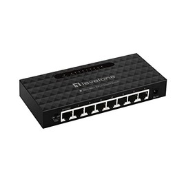 LevelOne GEU-0821 network switch Managed Gigabit Ethernet (10/100/1000)