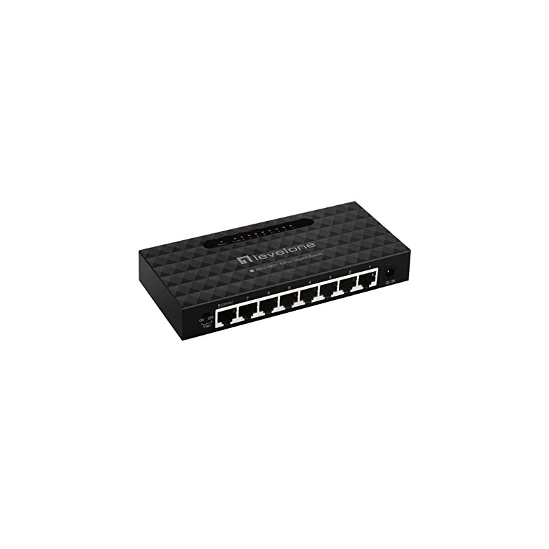 LevelOne GEU-0821 network switch Managed Gigabit Ethernet (10/100/1000)
