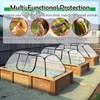 Garden Covers for Raised Beds, Pop up Garden Rows Plants