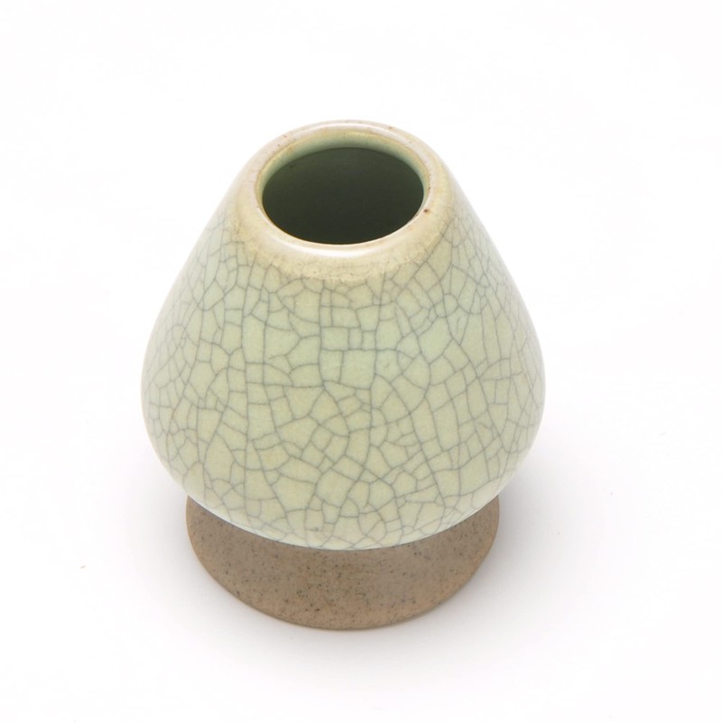 Chawan Matcha Tea Bowl and Matcha Whisk Rest, Chasen Holder,