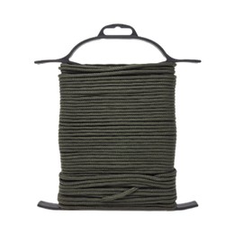 ESW LEISURE Guyline Rope For Tents Awning Camping Strong Lightweight Paracord Guy Ropes Guy Lines Fishing Outdoor Umbrella Bivvy Caravan Gazebo Tarp Windbreak Cord Line (Olive Green, 25 Metres)