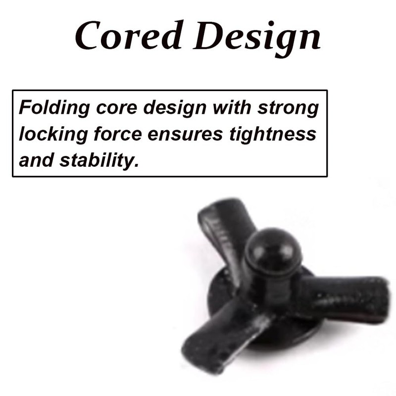 100Pcs Tri-Fold Exploding Aluminum Blind Rivet Tri Grip Rivet for