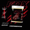 Óxido Nítrico Fox Suplements Pre Entreno 500g 100 Servicios Uva