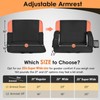 Slendor Dual-Sided Heated Stadium Seats for Bleachers with Back Support,