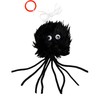 Classic Pet Products Furry Spider Cat Toy, Black