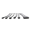 6PCS PC Extension Cable Set 30cm 24 Pin Motherboard Extension
