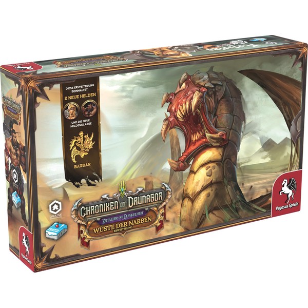 Pegasus Spiele 57342G Chronicles of Drunagor: Desert of Scars [Expansion]