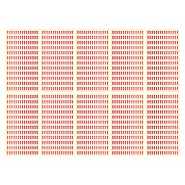 VOANZO 1500 Stück 30x10mm Pfeilförmige Code Aufkleber Abziehbar Selbstklebende Klebeetiketten Für Produktinspektion
