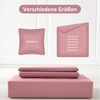 REDKEY 2-Piece Bed Linen Set, 135 x 200 cm Duvet