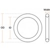 MACHSWON FKM Sealing Rings 14 mm Outer Diameter 9 mm