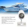 Marine Hand Rail Front Stanchion Stainless Steel Upturned Lightweight Boat