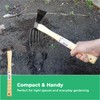 Japanese Dual Sided Garden Cultivator – Handcrafted Garden Hoe &