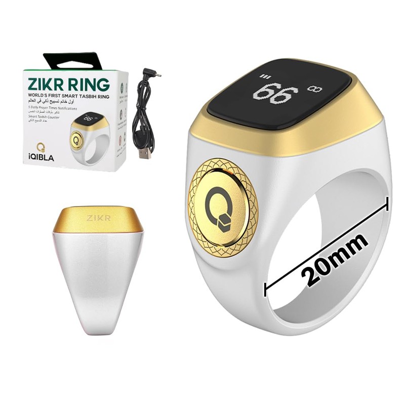 Anlising Smart Ring Counter, Smart Tasbih Zikr Ring, Muslim Islamic