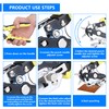 B BOSI TOOLS Leather Hole Punch,Belt Hole Puncher for Leather，Heavy