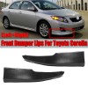 dtangor For 2009 2010 Toyota Corolla Front Bumper Sport Splitter