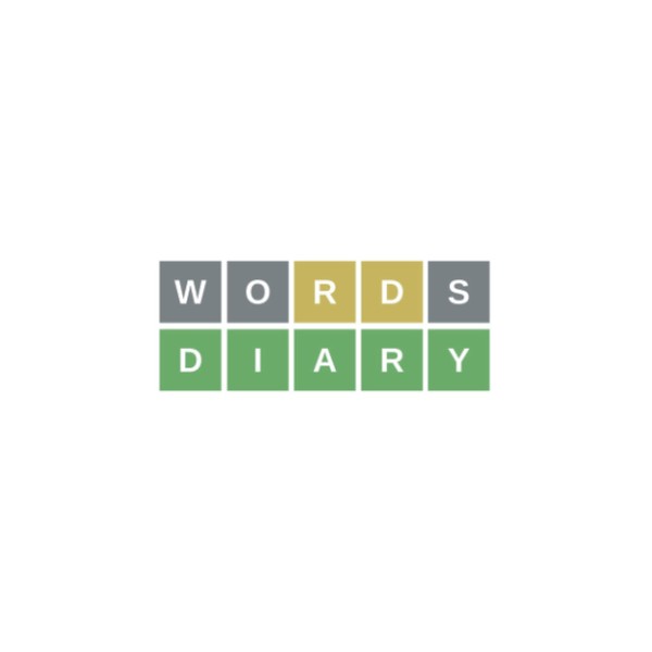 Words Diary (Light Version): Log Your Daily World Puzzles. Over