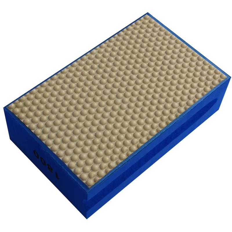 Z-LION 7 PCS Diamond Hand Polishing Pads Sanding Blocks Foam