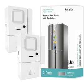 agsh4058 2pcs Adjustable Wireless Volume Window Door Alarm Sensor for Kids Home NEW