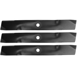 OCPTY Medium Lift Blades 54 '' for John Deere M143520 Mower Blades for John Deere 1023E, 1025R, LX280, X320 X380 X570 X580 X590 X750 Blades for John Deere Z425, Z435, Z445 blades (4/5" Cente) 3Pack