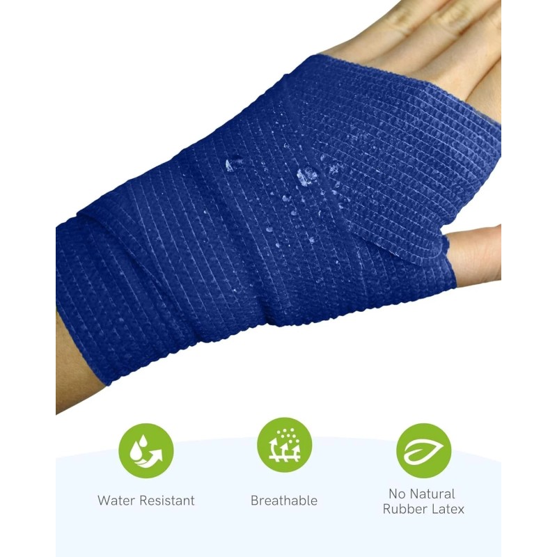 Unbranded First Aid 2 Inch x 5 Yards 6 Pcs