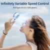 TONTRU Portable Handheld Fan with Ice Cooling Mode, 5200mAh Rechargeable