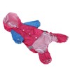 Pet Raincoat Waterproof Dog Coat Jacket with Reflective Strip Breathable