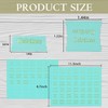 Lake Blue Leather Bible Tabs, Laminated Bible Tabs for Women
