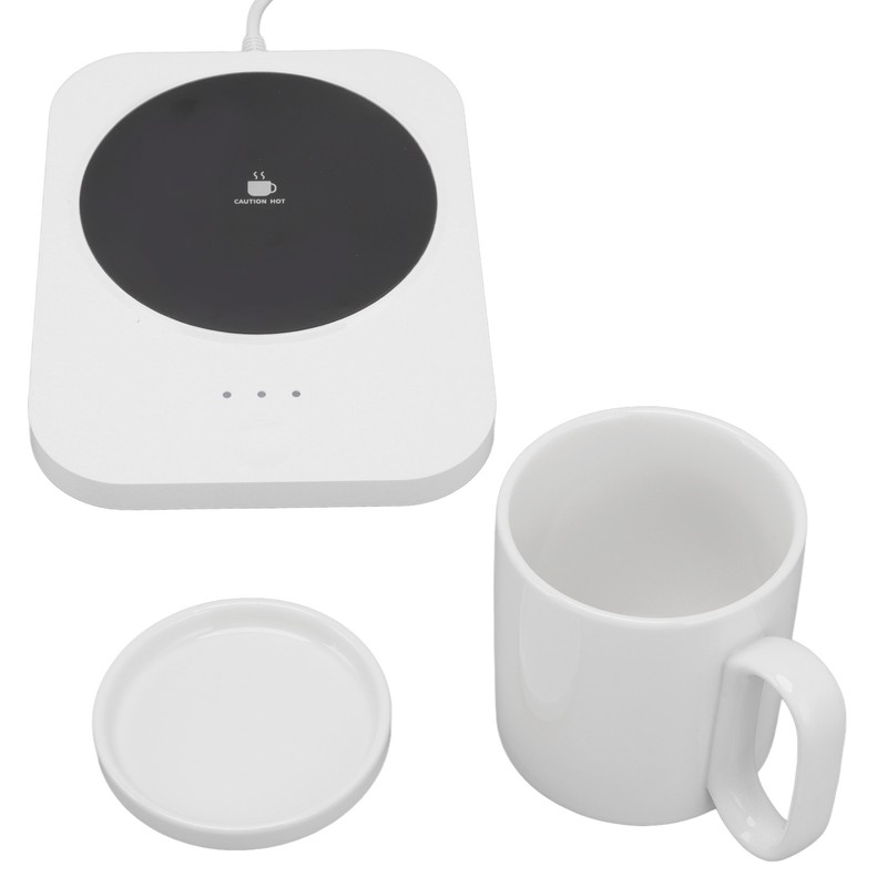 Smart Mug Warmer 3 Gears Control USB Powered Heating Coaster