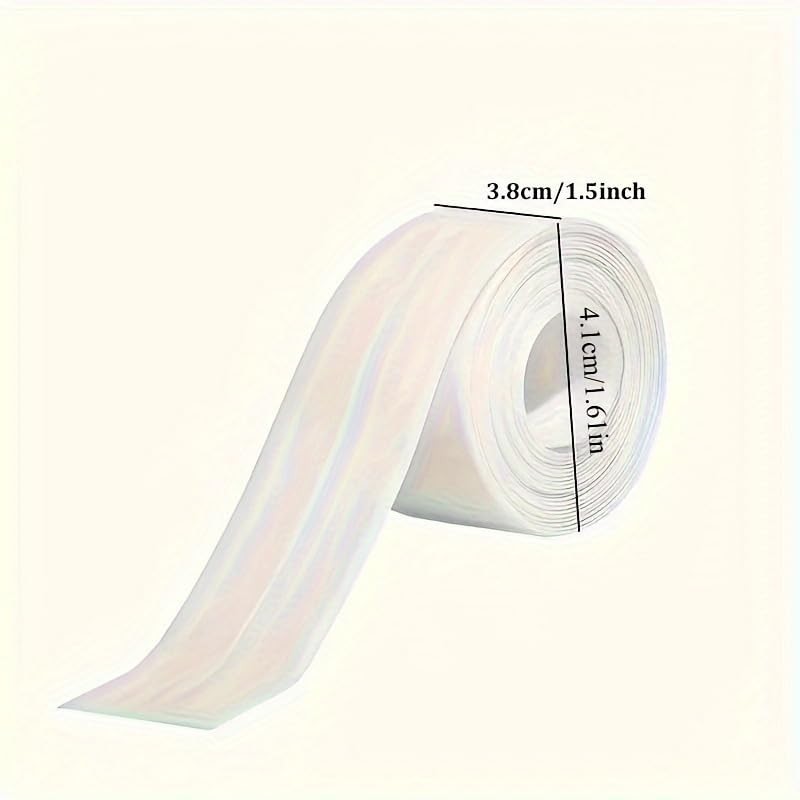 3.2m Self-Adhesive Toilet Caulking Strip, Bathroom Sealant Tape for Floor