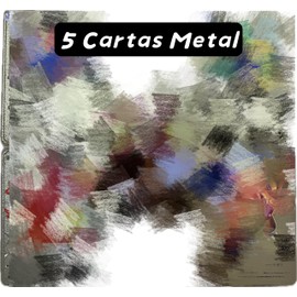 5 Gold PK-m Cards, Metal Cards with High Performance, V-Vmax Gx Metal Cards for Collection (Bo)