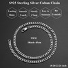 Rajputana 50th Birthday Gifts for Men,5mm Thick Cuban Silver Chain