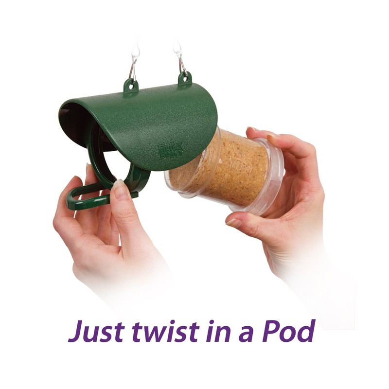 Hanging Flutter Butter Feeder For Garden and Wild Birds -