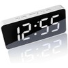 Joxoilso Radio Clock, Tabletop, Stylish, Alarm Clock, Radio Wave, Digital