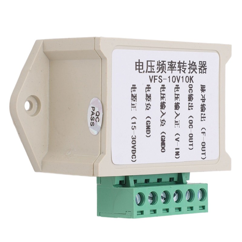 Voltage Frequency Converter Module ABS Housing Signal Conversion Module 0‑10V