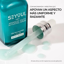 Seyoul Sérum Facial Rejuvenecedor con 10% Niacinamida y Arbutina – Hidratación de 24 Horas y Cuidado Diario para Tono Uniforme 50 ml