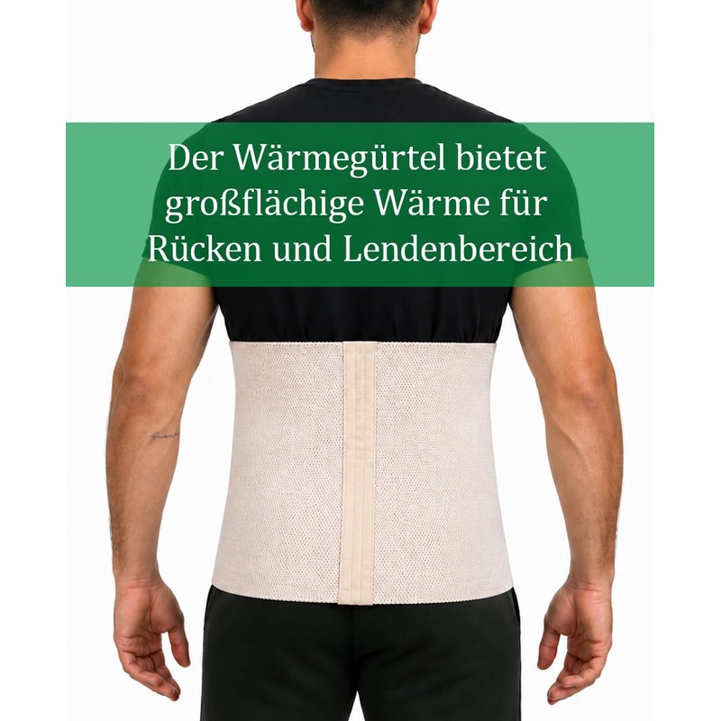 Assistica® Back Warmer, Kidney Warmer, Back & Waist Heating Belt,